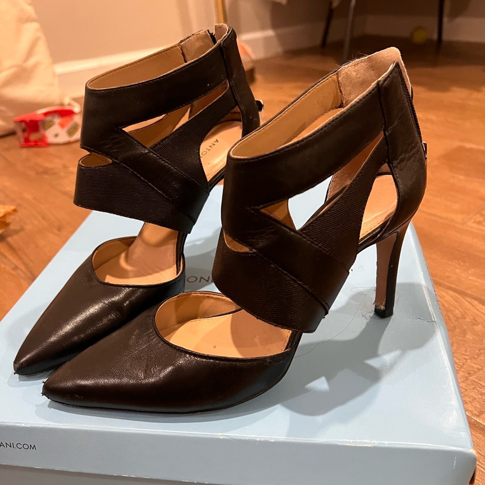 black heels